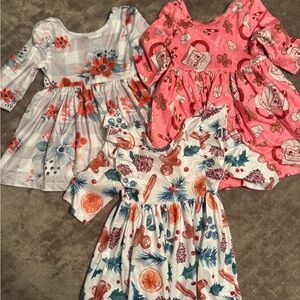 Mila & Rose holiday twirl dress bundle